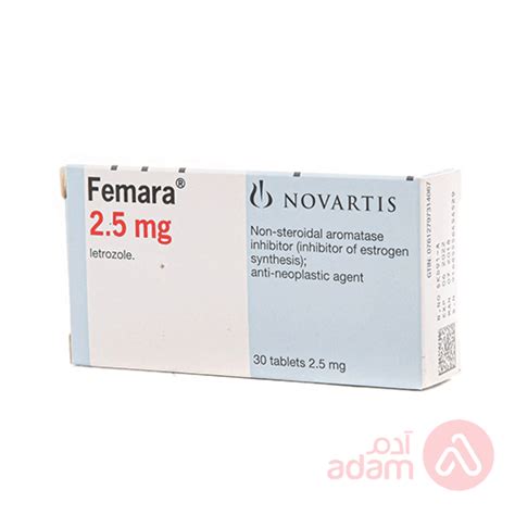 Femara 25mg 30tab Adam Pharmacies