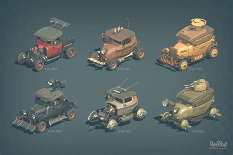 Hot Rod Constructor Modular Battle Cars