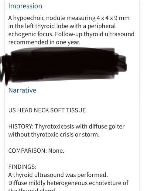 Thyroid Ultrasound Results Rgravesdisease