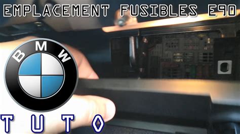 TUTO Accès fusibles BMW E90 VAM YouTube