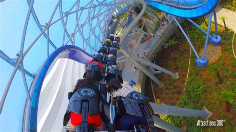 Hd Tron Roller Coaster Pov Shanghai Disneyland Gopro Version