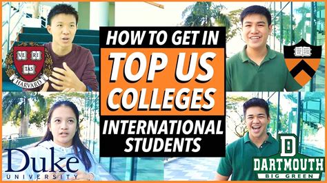 How To Get Into Top Us Colleges From International Students Stats