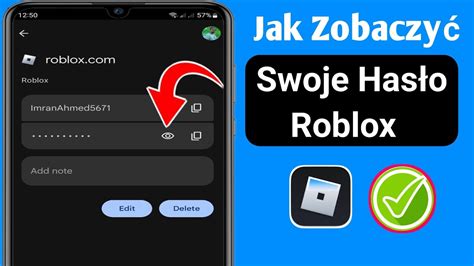 Jak Zobaczy Swoje Has O Roblox Na Telefonie Kom Rkowym Zobacz Has O