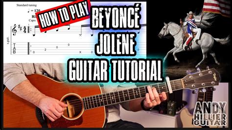 How To Play Beyoncé Jolene Guitar Tutorial Lesson Youtube