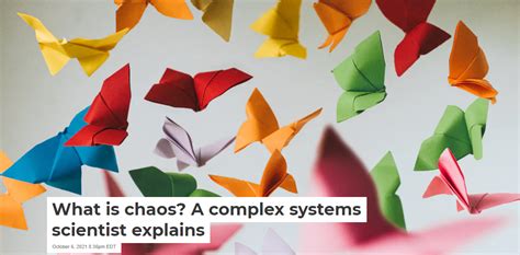 What is chaos? A complex systems scientist explains | Life and News ...