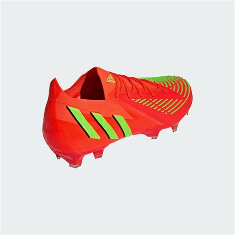 Adidas Predator Edge Low Fg Solar Red Team Solar Green Core Black