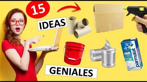 15 Manualidades FACILES Y RAPIDAS Para Decorar La Casa IDEAS CON