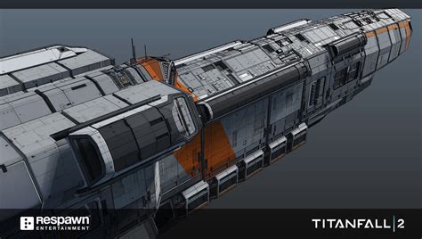 Artstation Titanfall 2 Ship To Ship Lewis Walden Starship Concept