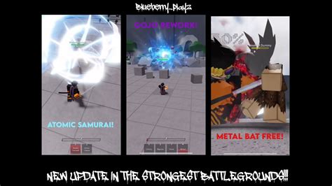 METAL BAT RELEASED ATOMIC SAMURAI GOJO REWORK The Strongest