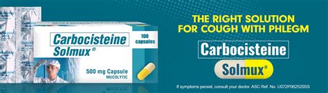 Solmux® Capsule Cough And Colds Why Solmux