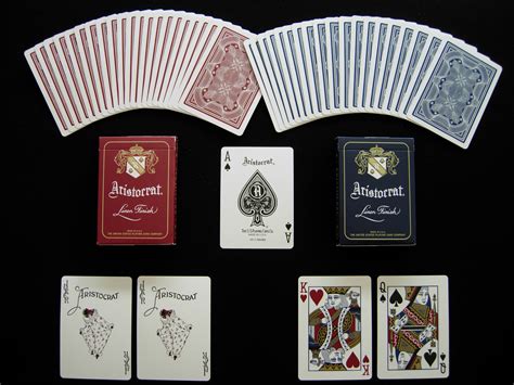 Aristocrat Playing Cards Printable Cards