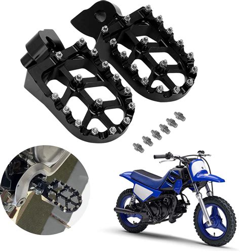 Amazon KZLM Motorcycle Foot Pegs CNC Footpegs Pedal Foot Rest For