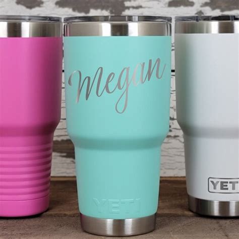 Personalized Custom Engraved Yeti® 20oz Tumbler Or Polar Camel Etsy