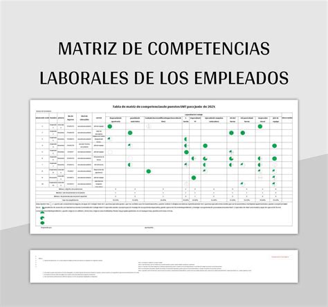 Matriz De Competencias Laborales En Excel Image To U