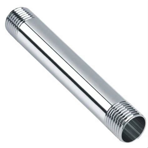 Round Stainless Steel Threaded End Pipe For Plumbing Size Inch D