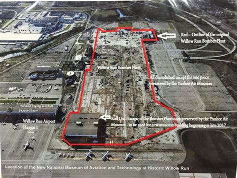 Most Of Willow Run Has Been Demolished Lower Left Will Be New National