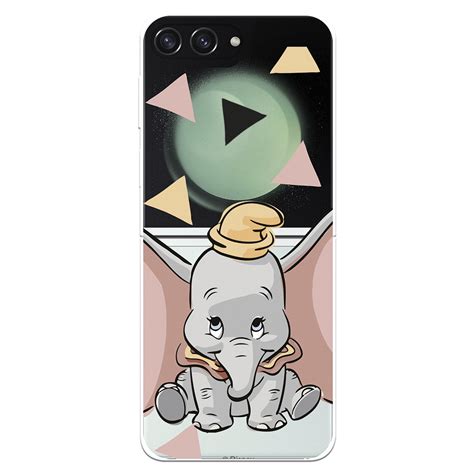 Official Disney Dumbo Silhouette Transparent Case For Samsung Galaxy Z