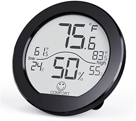 Amazon Co Jp Thermopro Digital Indoor Thermometer Hygrometer High Low