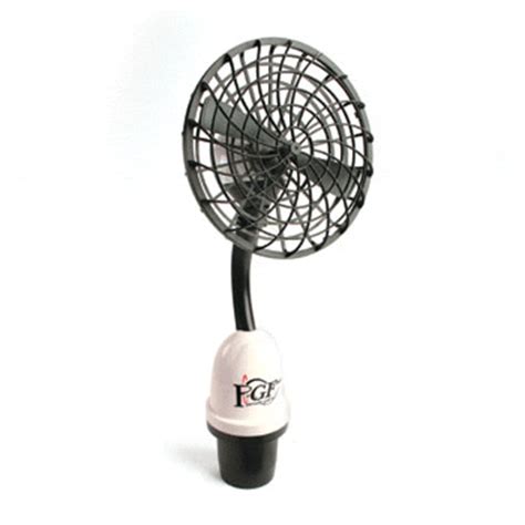 Golf Cart Fan - Cup Holder, Clip on or Overhead Fan to Keep You Cool