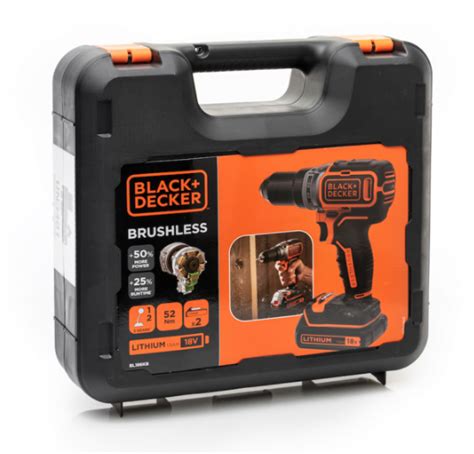 Шуруповерт дрель аккумуляторный Black Decker Li Ion 18 В 1 5 Ач 40 Нм