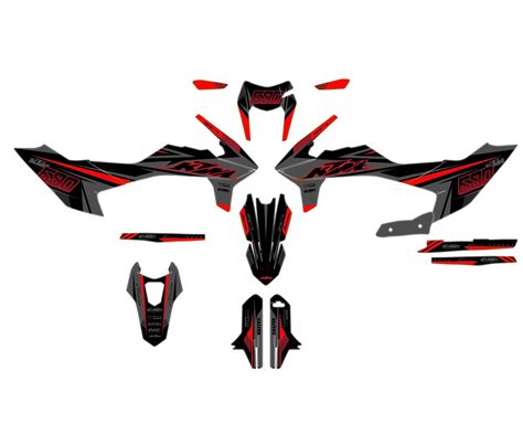 Zestaw Graficzny Ktm Smcr Gotam Red Kitdeco Moto Fr