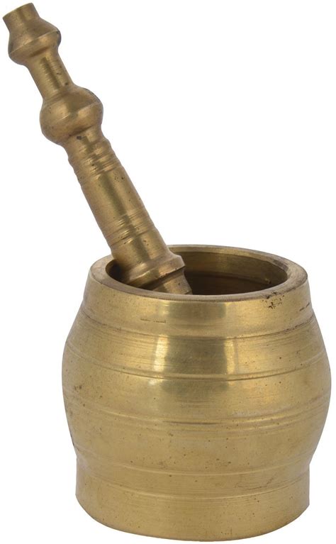 Buy Paatra Brass Khalbatta Mortar And Pestle Khal Dasta Ural Set Imam Dasta Amam Dasta With