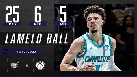 LaMelo Ball S 25 PTS Lead The Hornets To Their First In Season