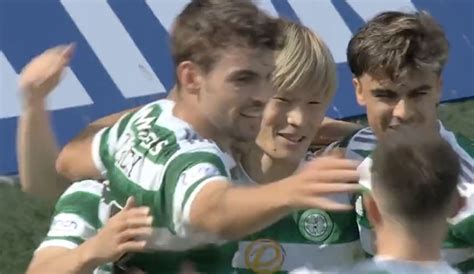 Video: Kyogo opens the scoring after brilliant team move from Celtic