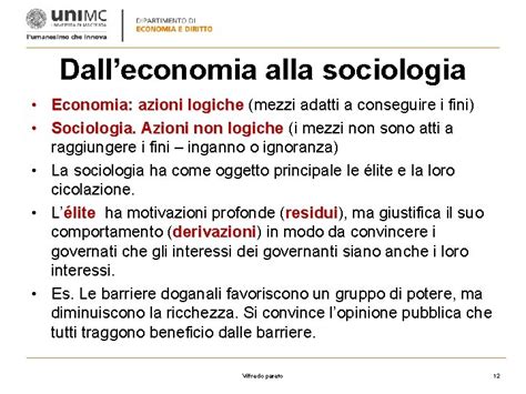 La Nuova Economia Del Benessere Vilfredo Pareto Vilfredo