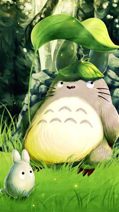 Totoro Iphone Wallpaper