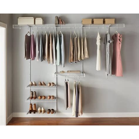 Rubbermaid FastTrack 5 Ft. to 7 Ft. Closet Organization Kit | Do It Center Dominica