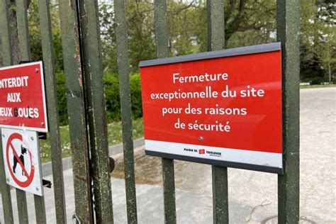 Vents Violents Toulouse La Mairie Ferme Plusieurs Parcs Et Jardins