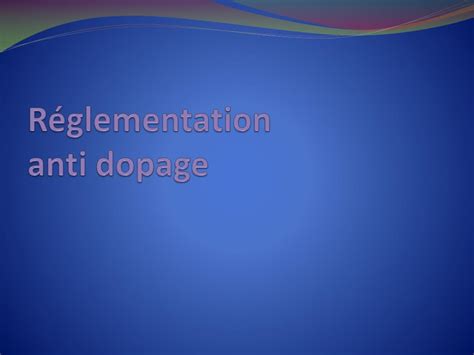 Ppt Dopage Et Conduites Dopantes Powerpoint Presentation Free