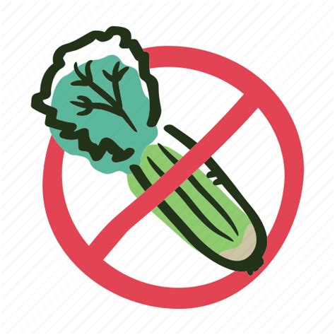 Allergens Allergy Celery Food Ingredient Salad Vegetable Icon