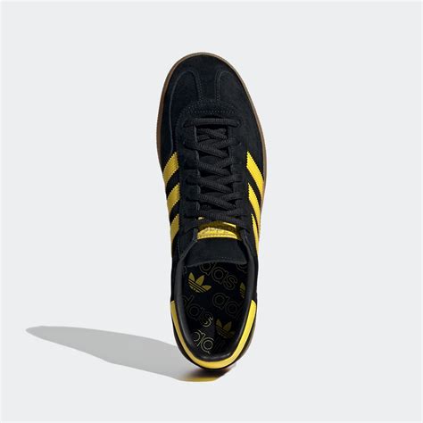 Adidas Originals Handball Spezial Core Black Yellow Gold Metallic