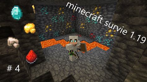 Minecraft Survie 119 On Va Chercher Nos Premiers Diamants Youtube