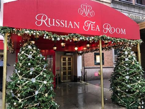 Review of afternoon tea at the Russian Tea Room in NYC - Destination Tea