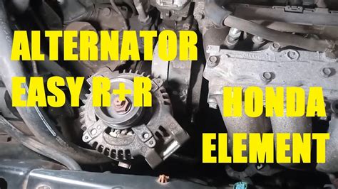 Replacing Alternator On Honda Accord