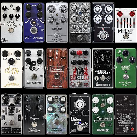 Guitar Pedal X GPX Blog 2020 Best Of New Overdrive And Distortion