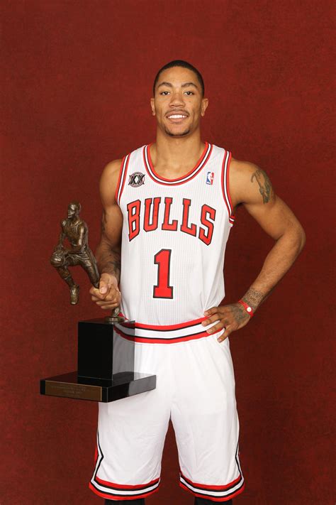 Derrick Rose Receives The 2011 Nba Mvp Award