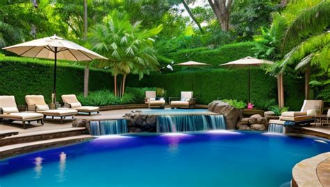 Elevate Your Outdoor Space With A Multi Level Backyard Pool Plant And