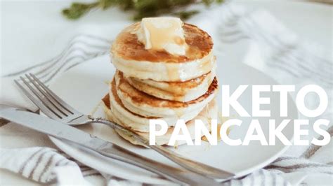 Easy Keto Pancakes Recipe With Coconut Flour Youtube