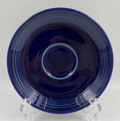 Fiesta Fiestaware Cobalt Blue Saucer S Post 1986 Homer Laughlin EBay