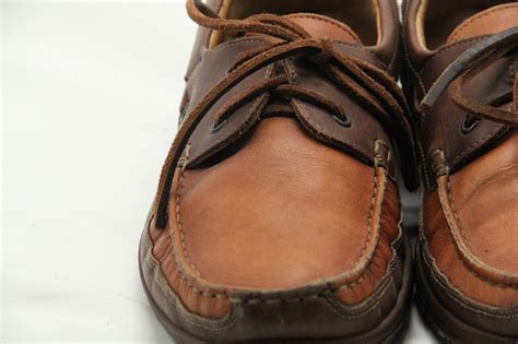 Mephisto Spinnaker Mens Size Boat Shoes Air Relax Brown Leather