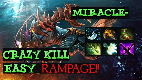 Dota Miracle Slark Rampage Is Easy Youtube