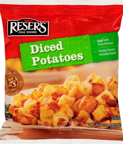 Reser S Fine Foods Diced Potatoes 20 Oz