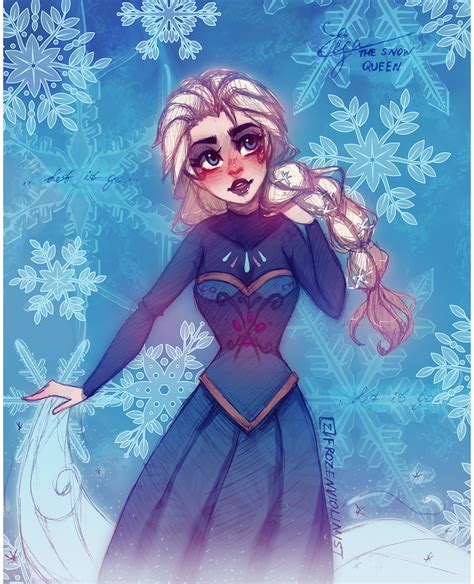 Elsa: Let it go... by FROZENVIOLINIST on DeviantArt