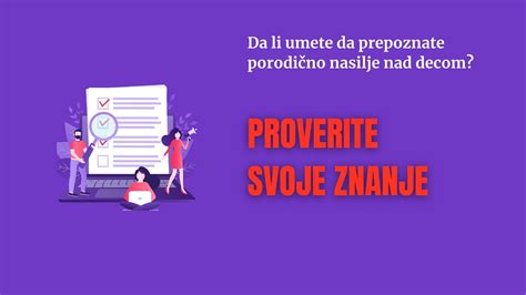 Porodično nasilje nad decom Proverite svoje znanje