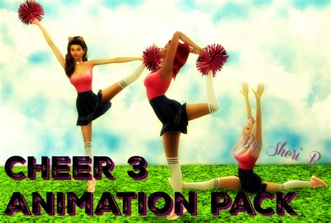 Sims 4 Cheer 3 Animation Pack | SheriB143 | Sims 4 children, Sims 4 ...