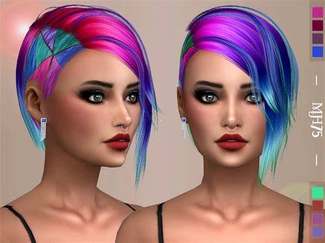 The Sims Resource S4 Unicorn Hair Retexture Mesh Needed